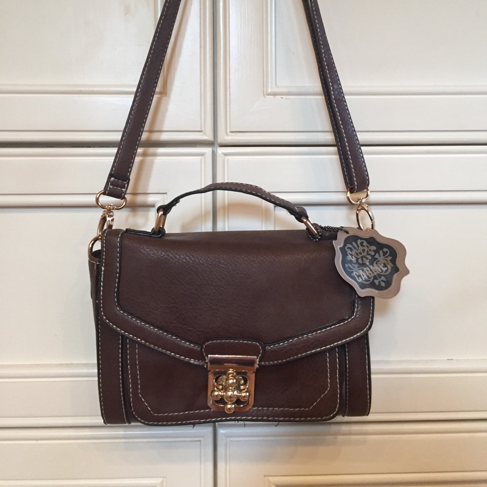 NWT brown crossbody